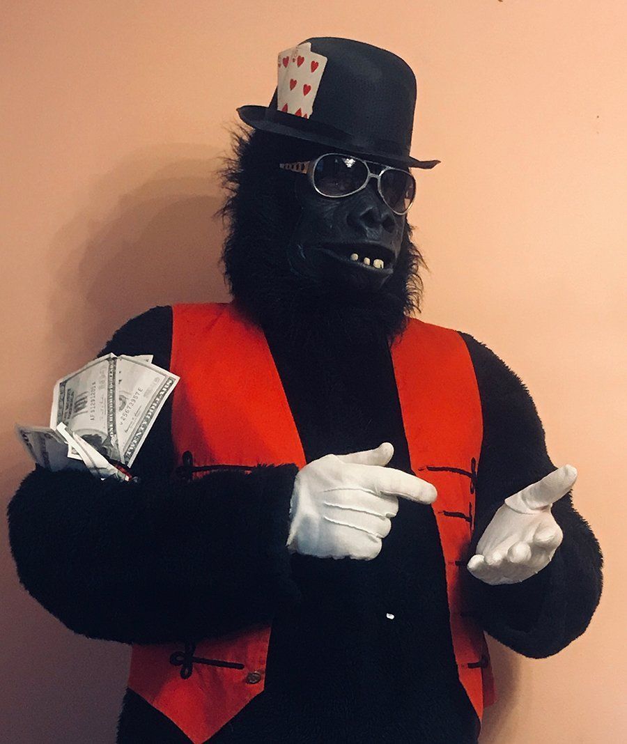 Gorilla-costumed-characters