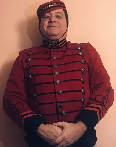 Bellboy costume outfit