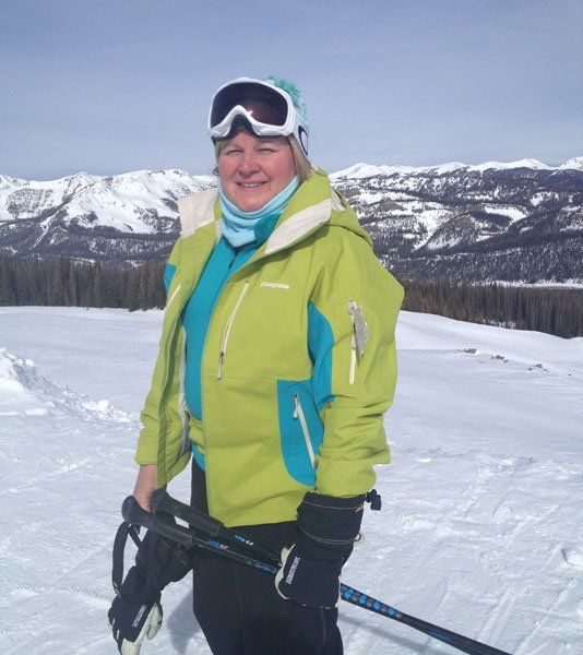 Dr Robin Williams skiing