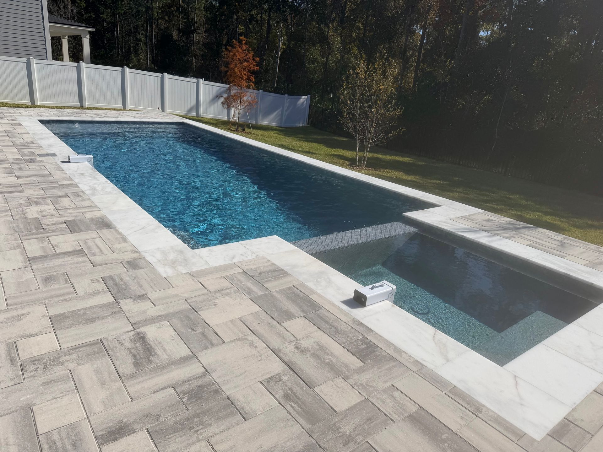 A pool in the daytime