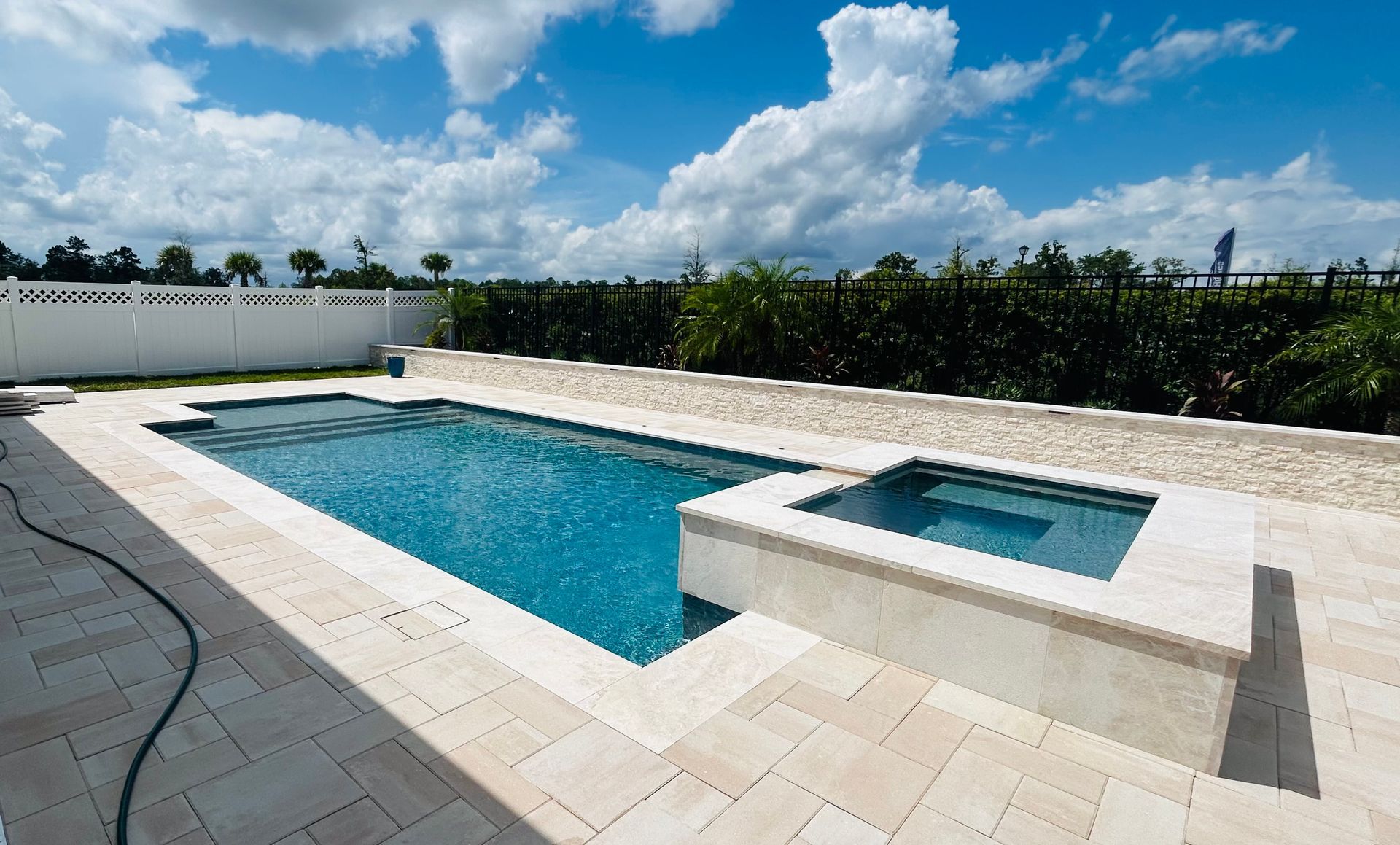 A pool in the daytime