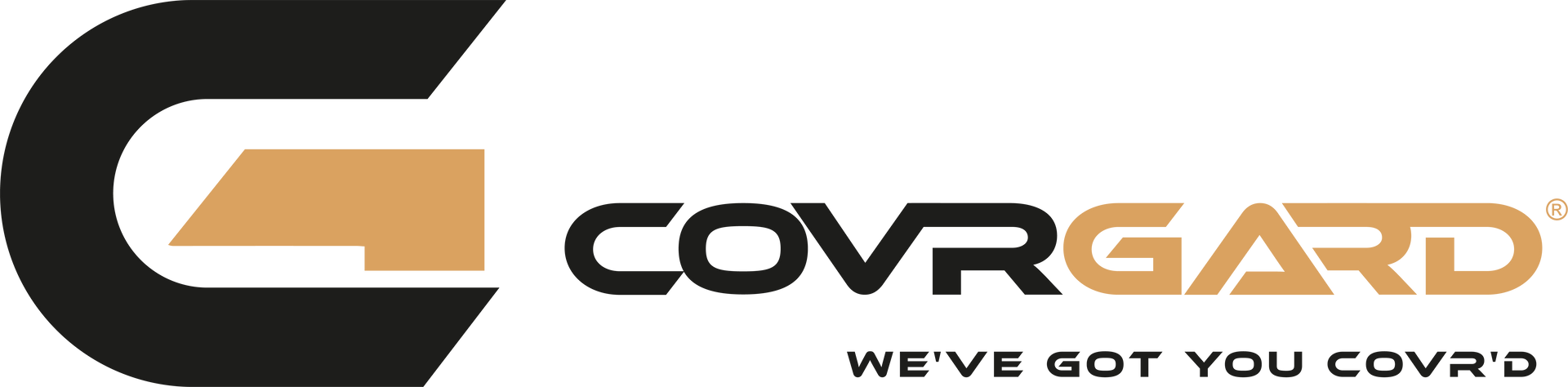 CovrGard logo in black, gold, and gray with the tagline “WE GOT YOU.”