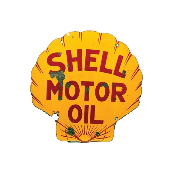 Shell Motor Oil Porcelain Sign