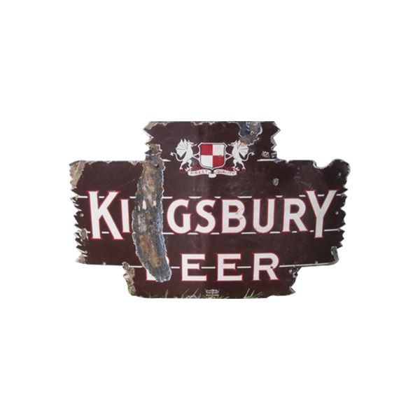 Kingsbury Beer Everbrite Sign Porcelain Sign