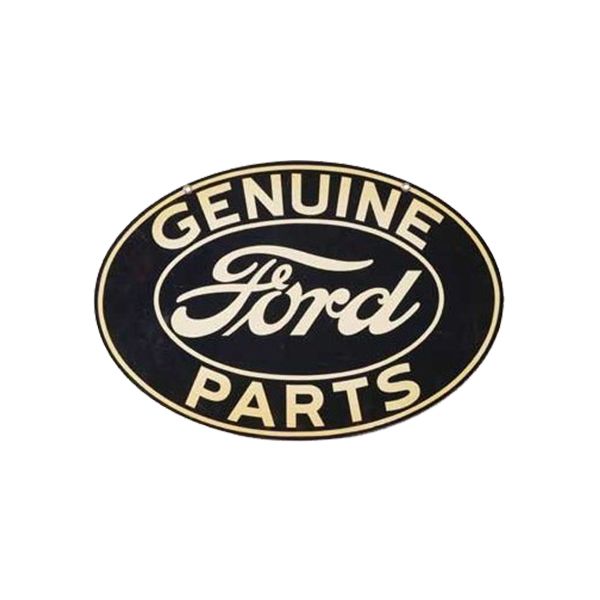 Genuine Ford Parts Oval Porcelain Sign