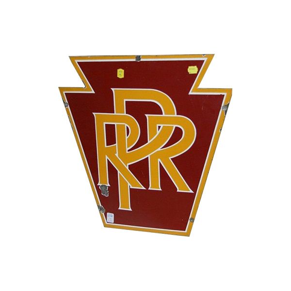 Pennsylvania Railroad Porcelain Sign