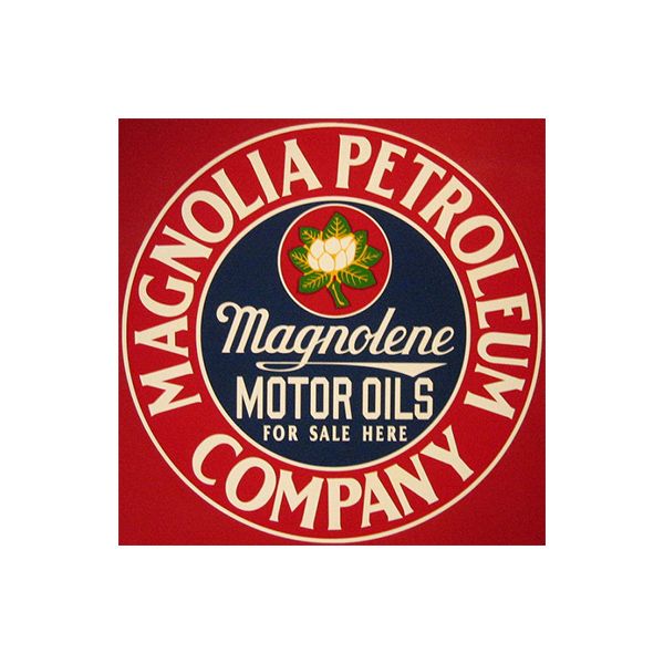 Magnolia Petroleum Company Porcelain Sign