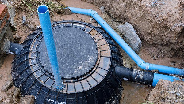 Sanitary sewer lines