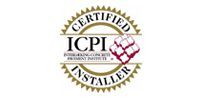 Gold circular seal for the Interlocking Concrete Pavement Institute (ICPI) Certified Installer program.