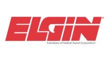 ELGIN logo in red with small gray tagline beneath it