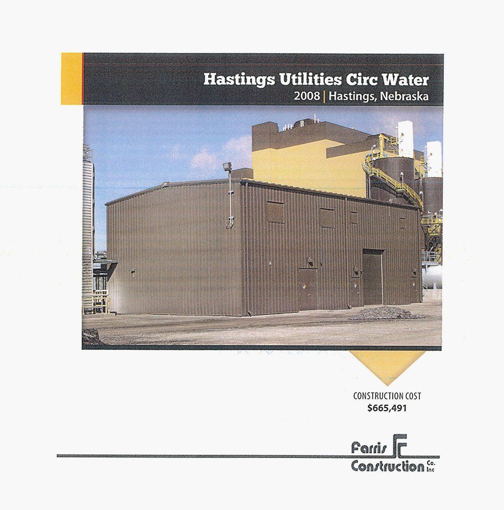 Hastings Utilities Circ Water 2008 | Hastings, Nebraska