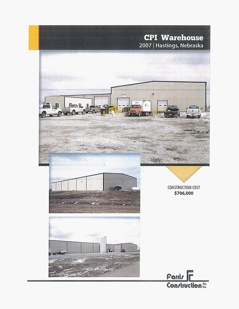 CPI Warehouse 2007 | Hastings, Nebraska