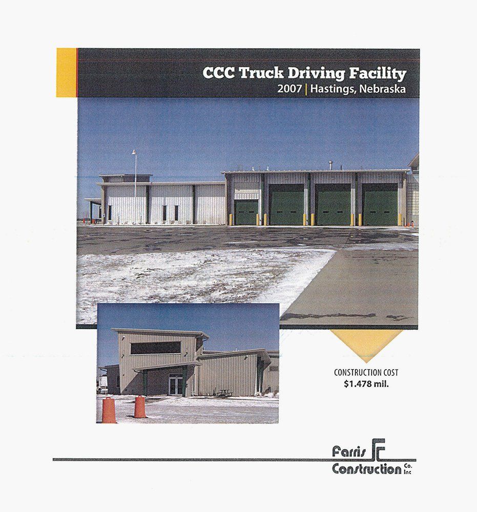 CCC Truck Driving Facility 2007 | Hastings, Nebraska