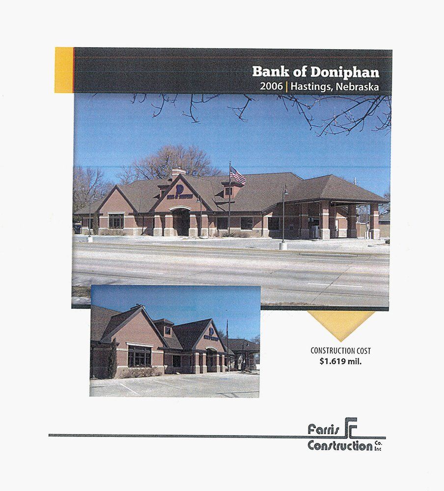 Bank of Doniphan 2006 | Hastings, Nebraska