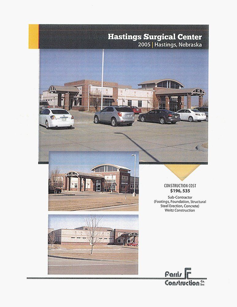 Hastings Surgical Center 2005 | Hastings, Nebraska
