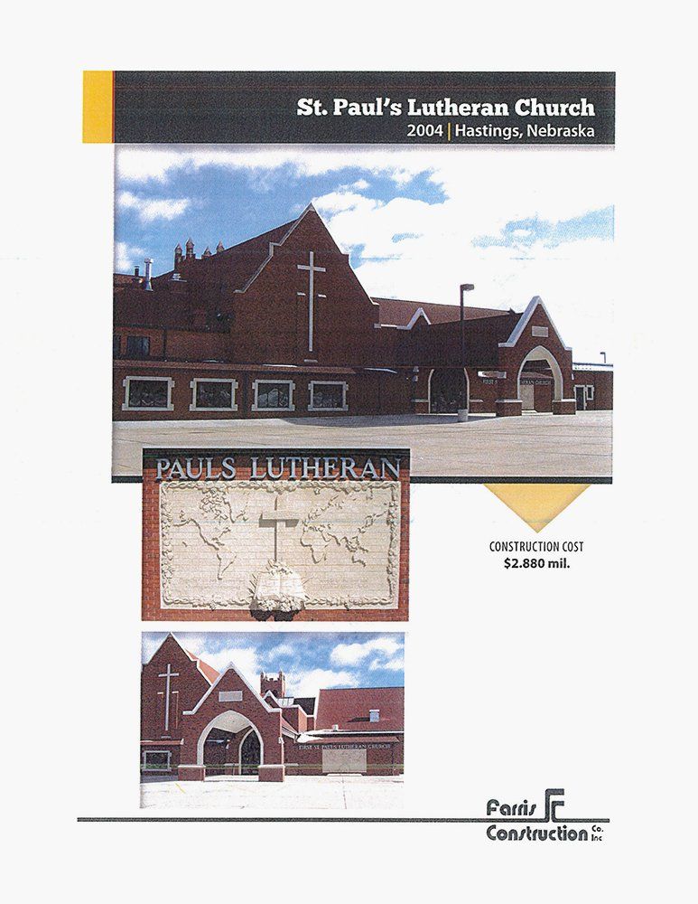 St. Paul's Lutheran Church 2004 | Hastings, Nebraska
