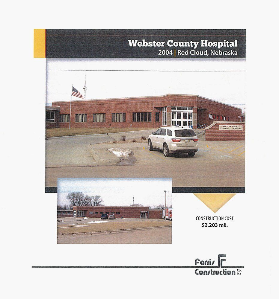 Webster County Hospital 2004 | Red Cloud, Nebraska