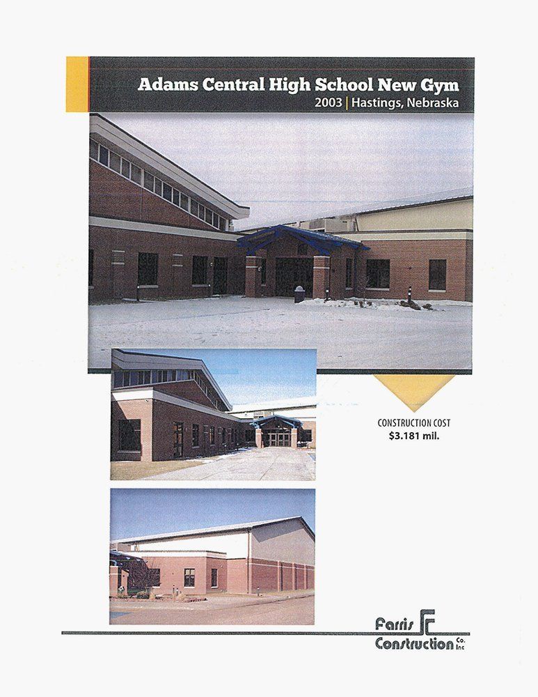Adams Central High School New Gym 2003 | Hastings, Nebraska