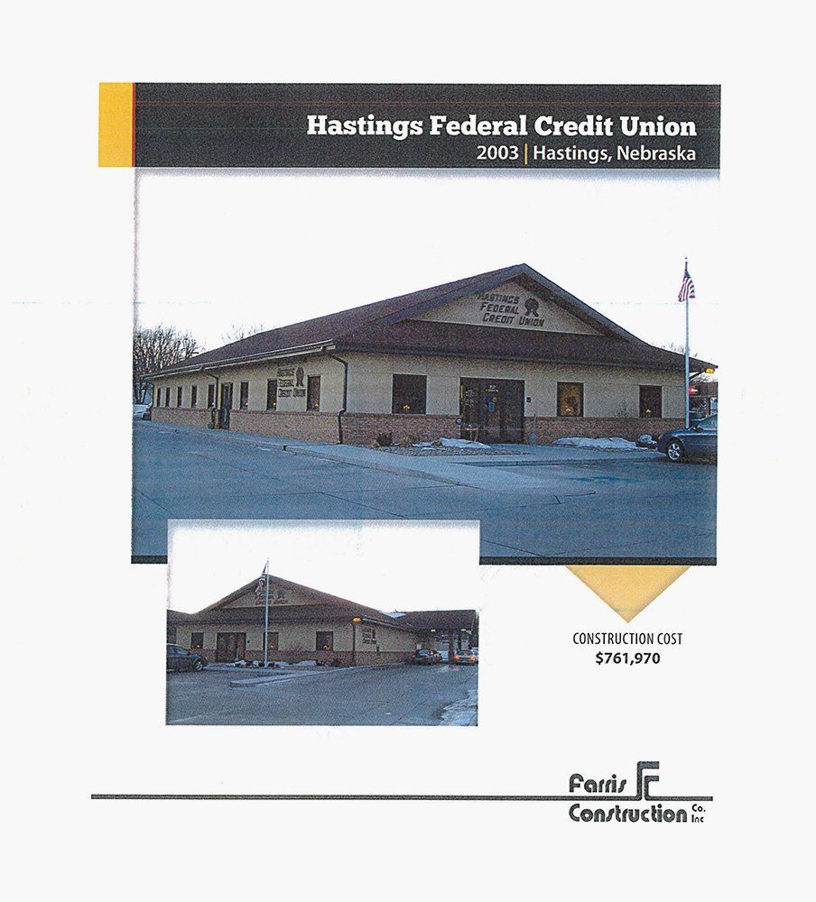 Hastings Federal Credit Union 2003 | Hastings, Nebraska