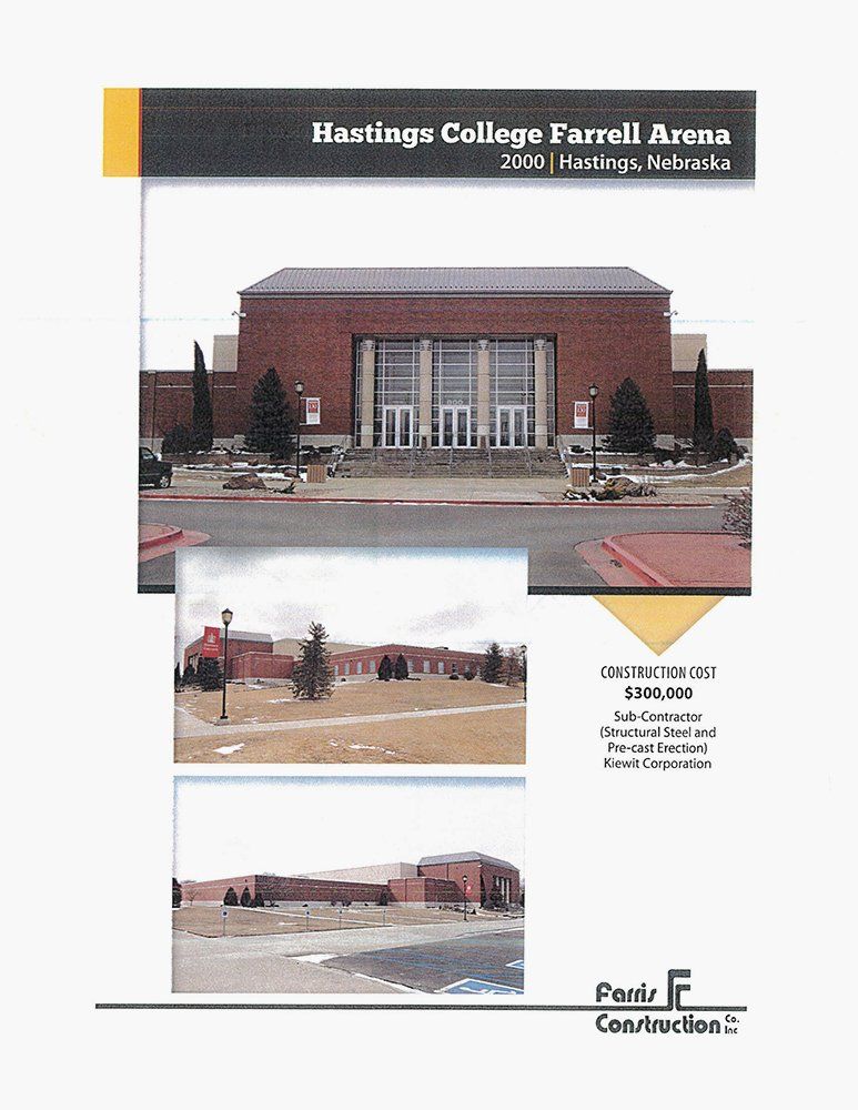 Hastings College Farrell Arena 2000 | Hastings, Nebraska