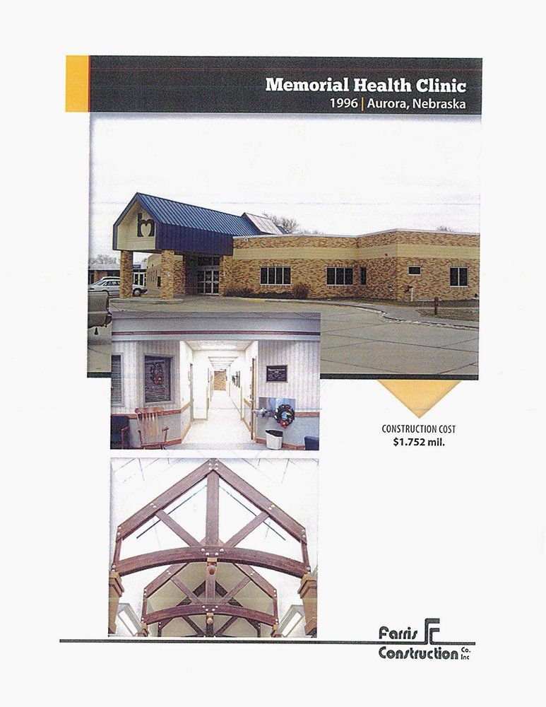 Memorial Health Clinic 1996 | Aurora, Nebraska