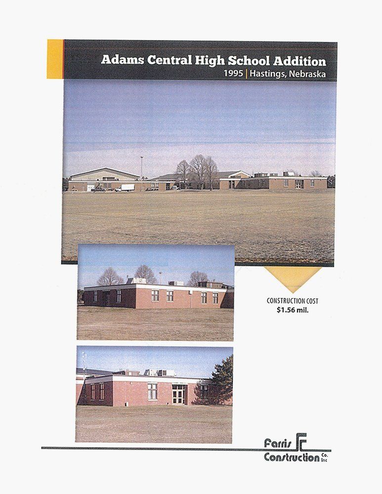 Adams Central High School Addition 1995 | Hastings, Nebraska