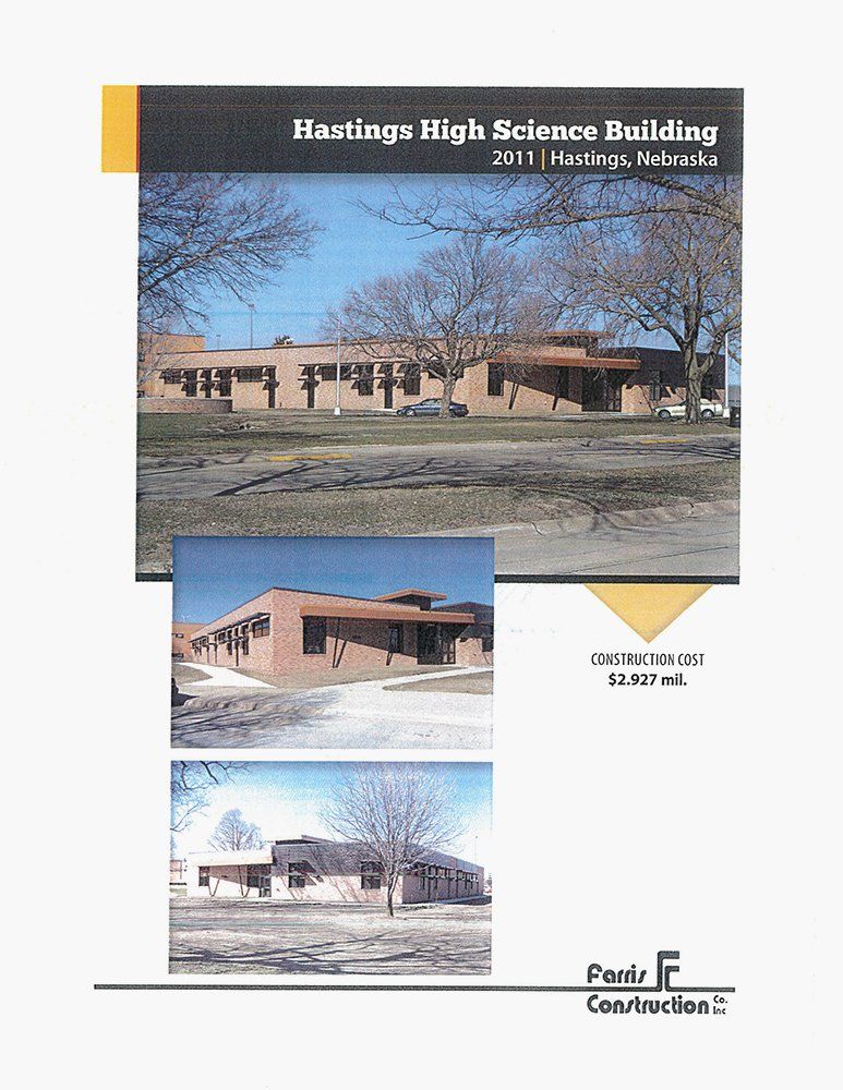 Hastings High Science Building 2011 | Hastings, Nebraska