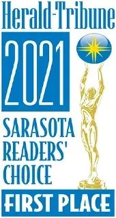 A herald tribune logo for sarasota readers ' choice