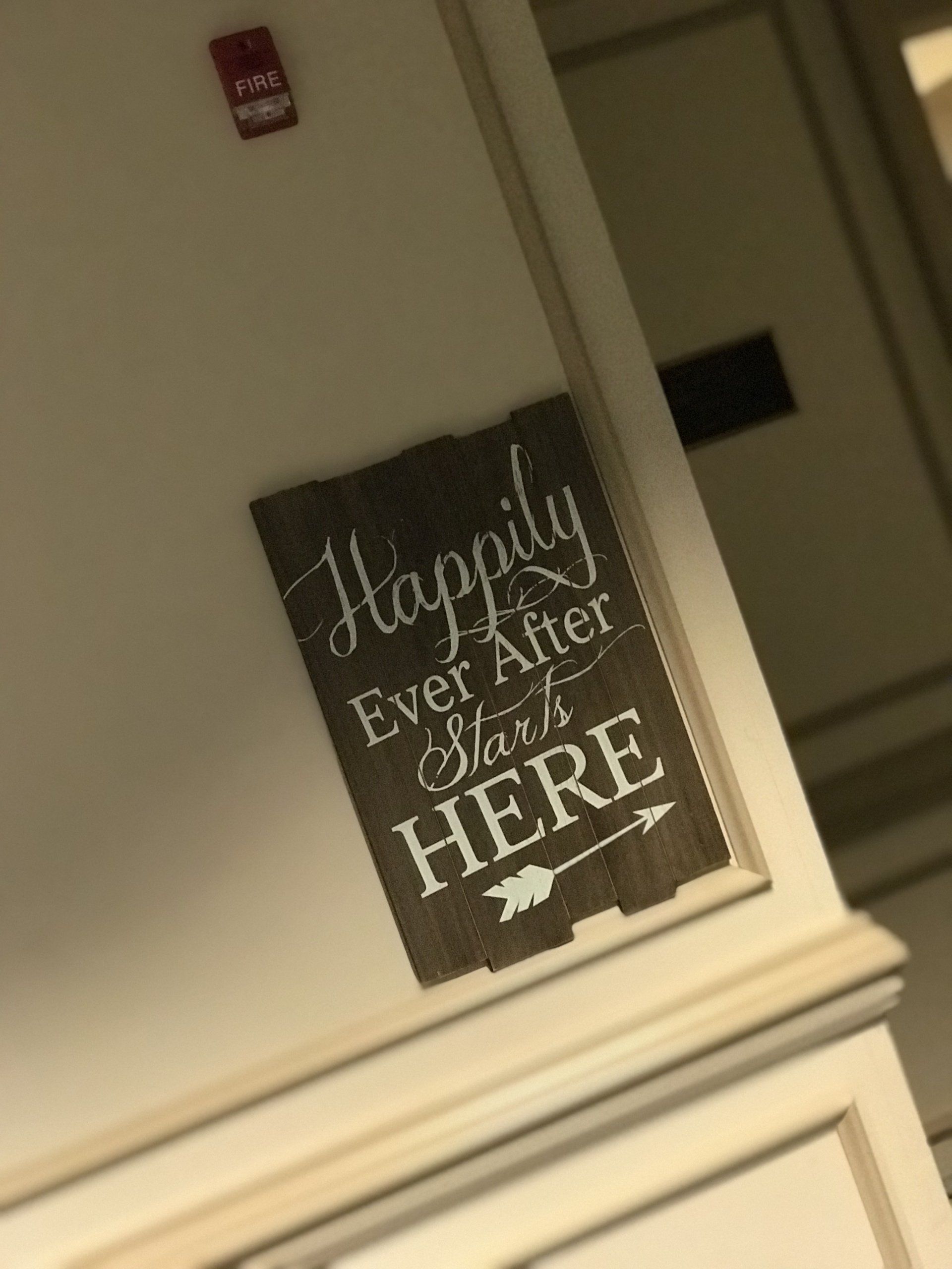 Catering decoration sign