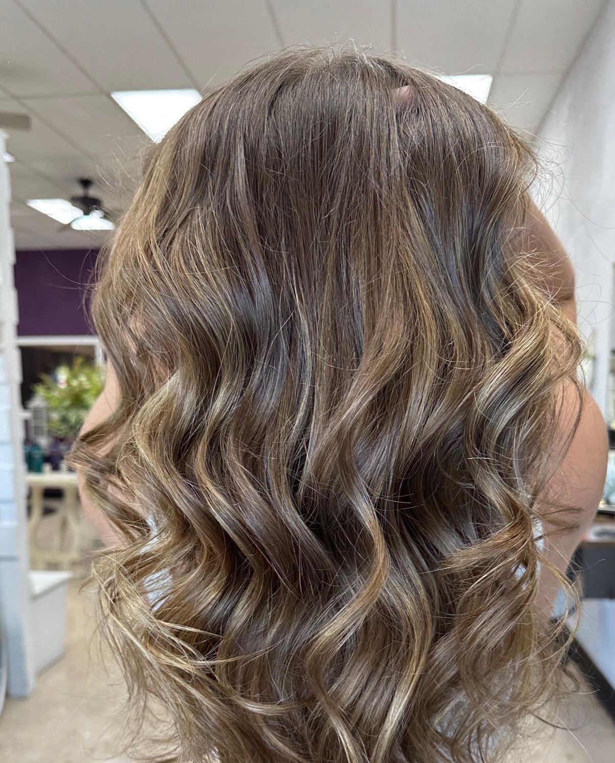 Updo with curl styling