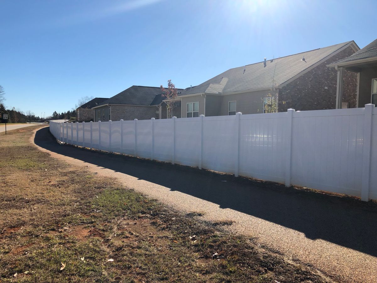Vinyl fencing services