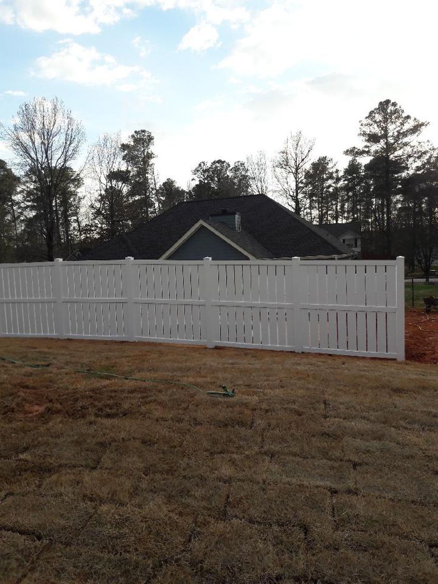 Vinyl fencing services