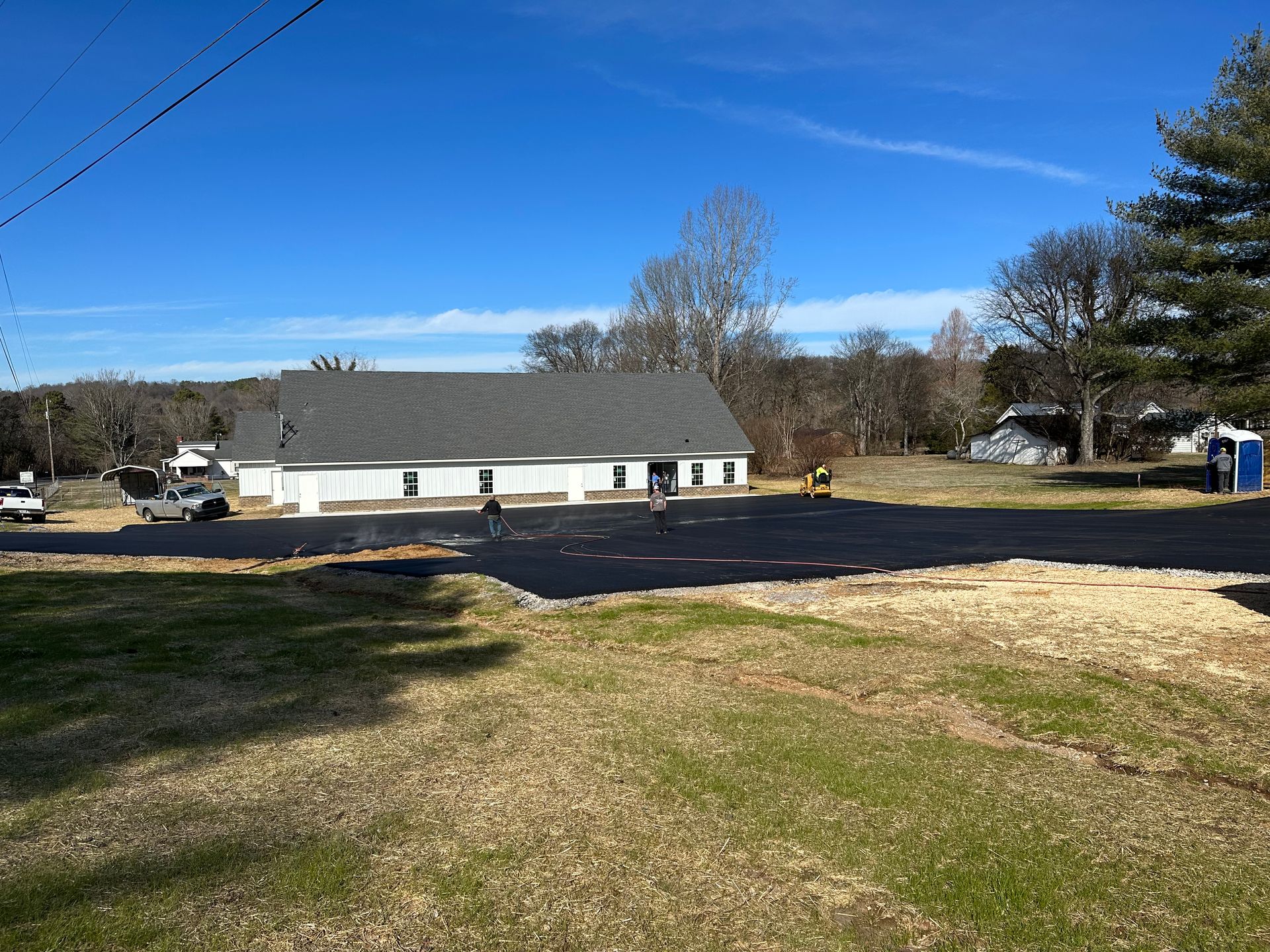 residential asphalt application