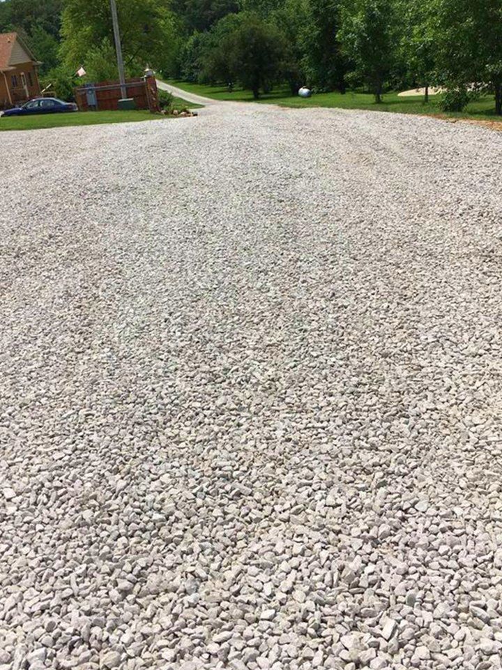 Rock, Gravel and River Rock hauling and dump truck services