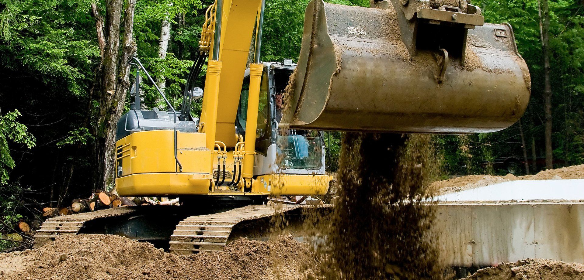 Septic tank installation