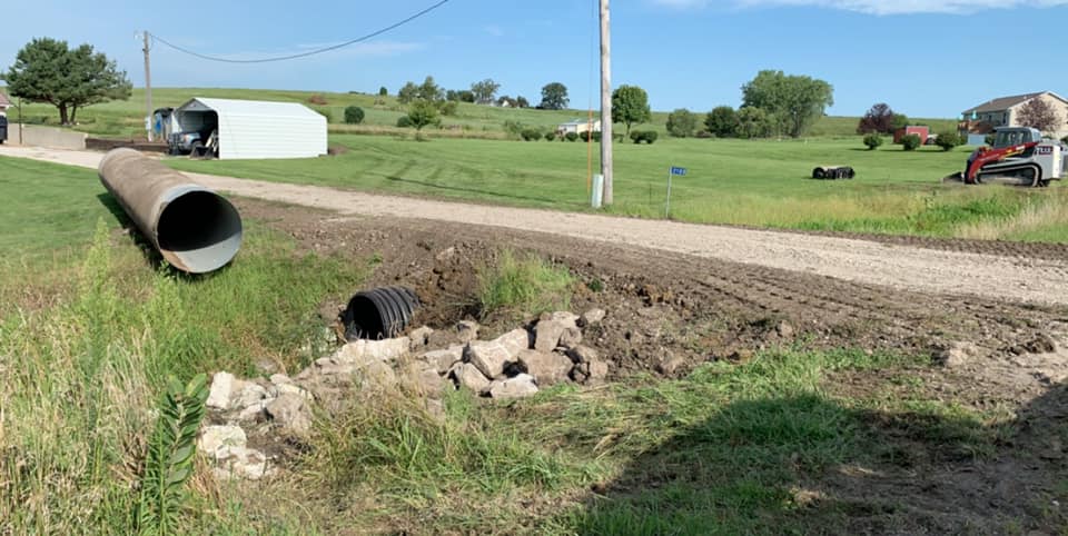 Culvert Installation, Driveway repair, Driveway Construction