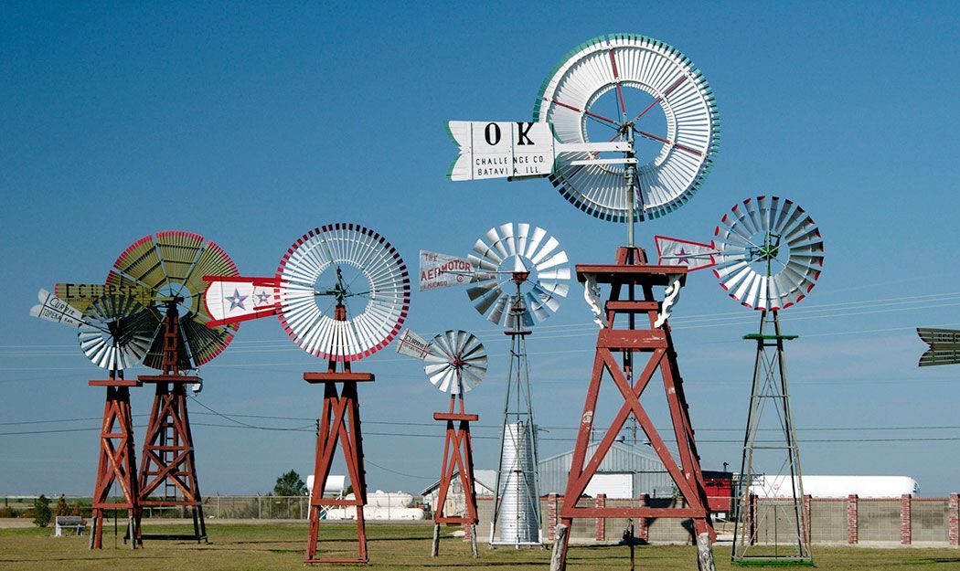 Windmill site preparation and maintenance