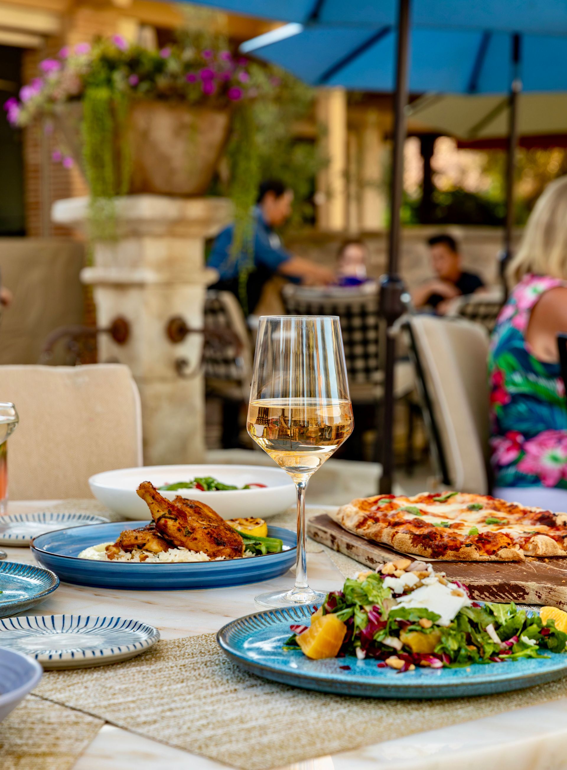 restaurant and food.