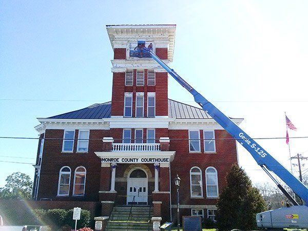 Courthouse front view