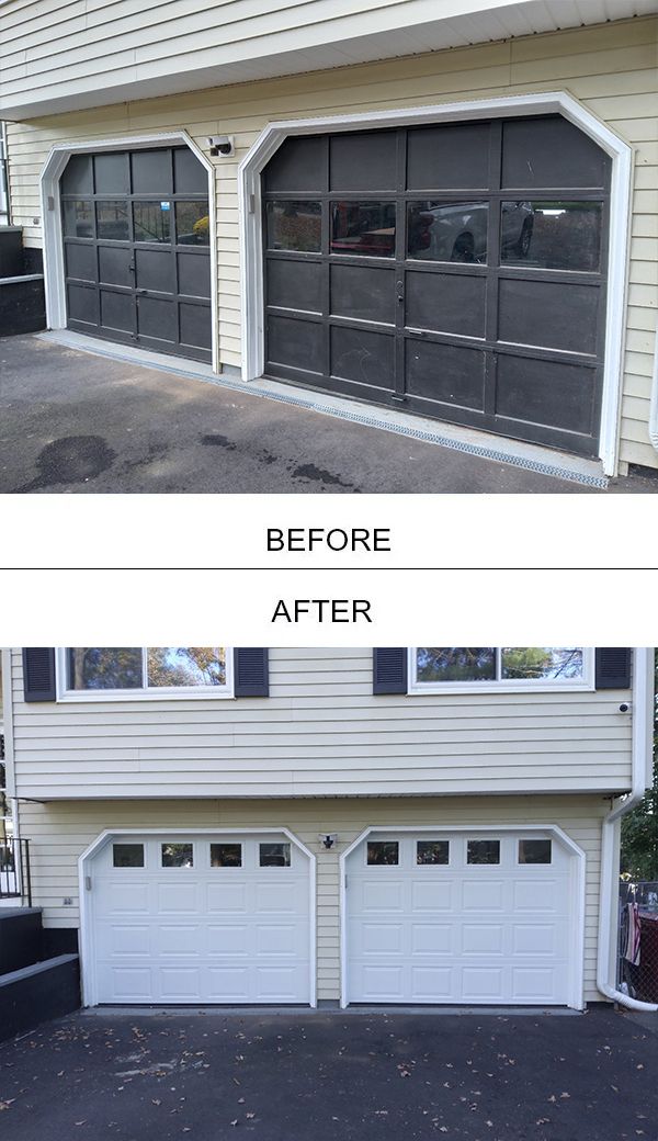 Before/After Residential Garage Door