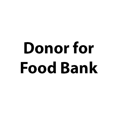 Donor for Food Bank