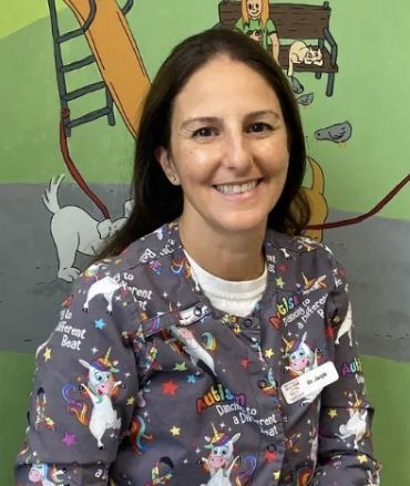 Smiling woman, Dr Janjik