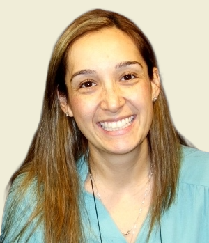 Smiling woman, Dr Robles