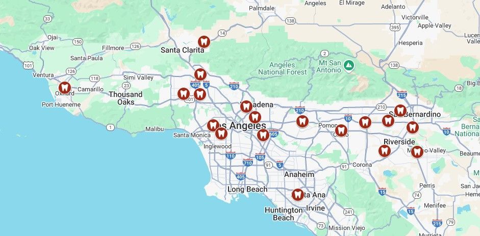 Map of all locations