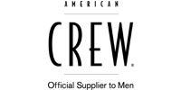 American crew official supplier to men brand logo