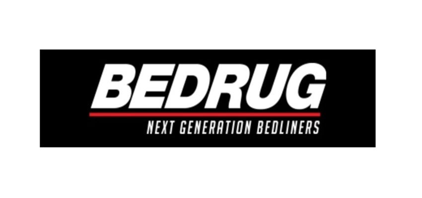 BEDRUG logo with “Next Generation Bedliners” tagline in black and red