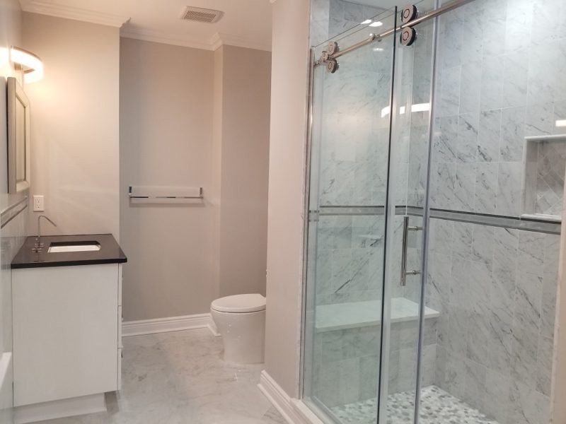 Newly remodeled bathroom