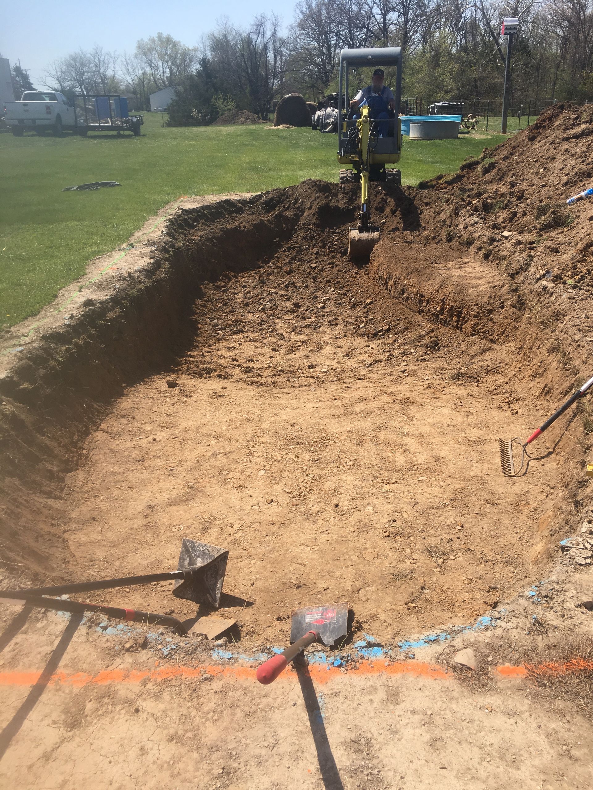 Dirt and Rock Installation