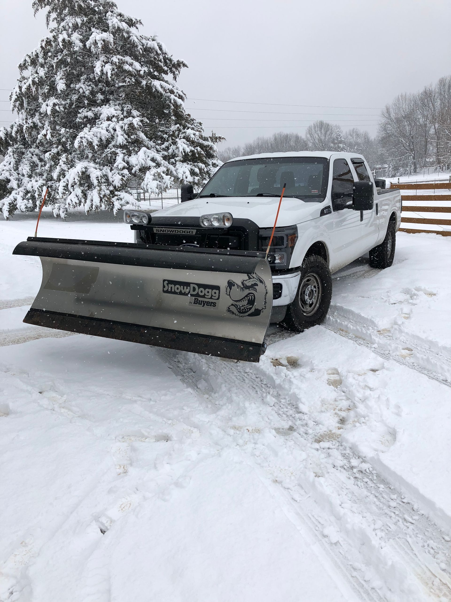 Residential Snow Plowing
