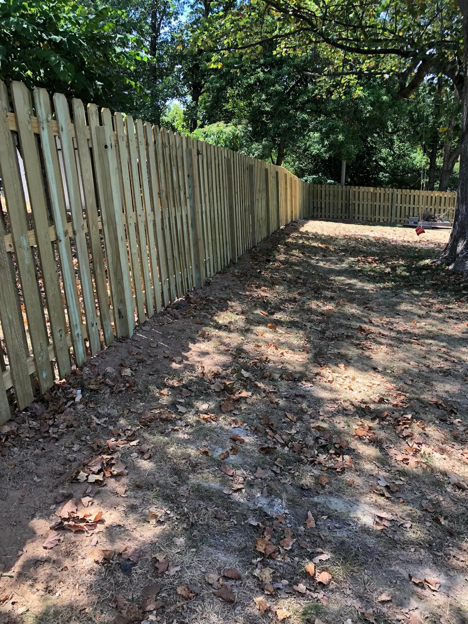 Wooden Fence Installations